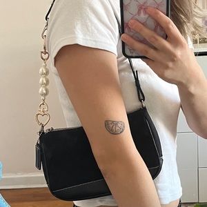 NEW Pearl and Hearts Bag Strap Extender for Bags Purses